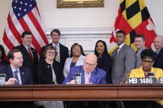 Governor hogan discount bill signing